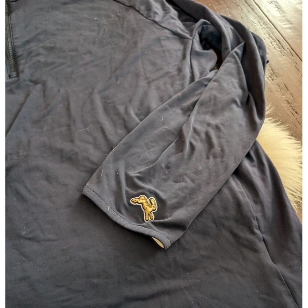 Tracksmith Men's Session Quarter Zip Navy Blue XL - Picture 4 of 8